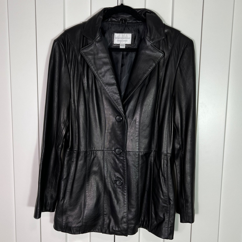 Worthington Genuine Leather Jacket Vintage